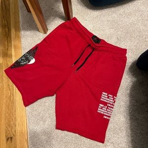 Air Jordan Red Shorts